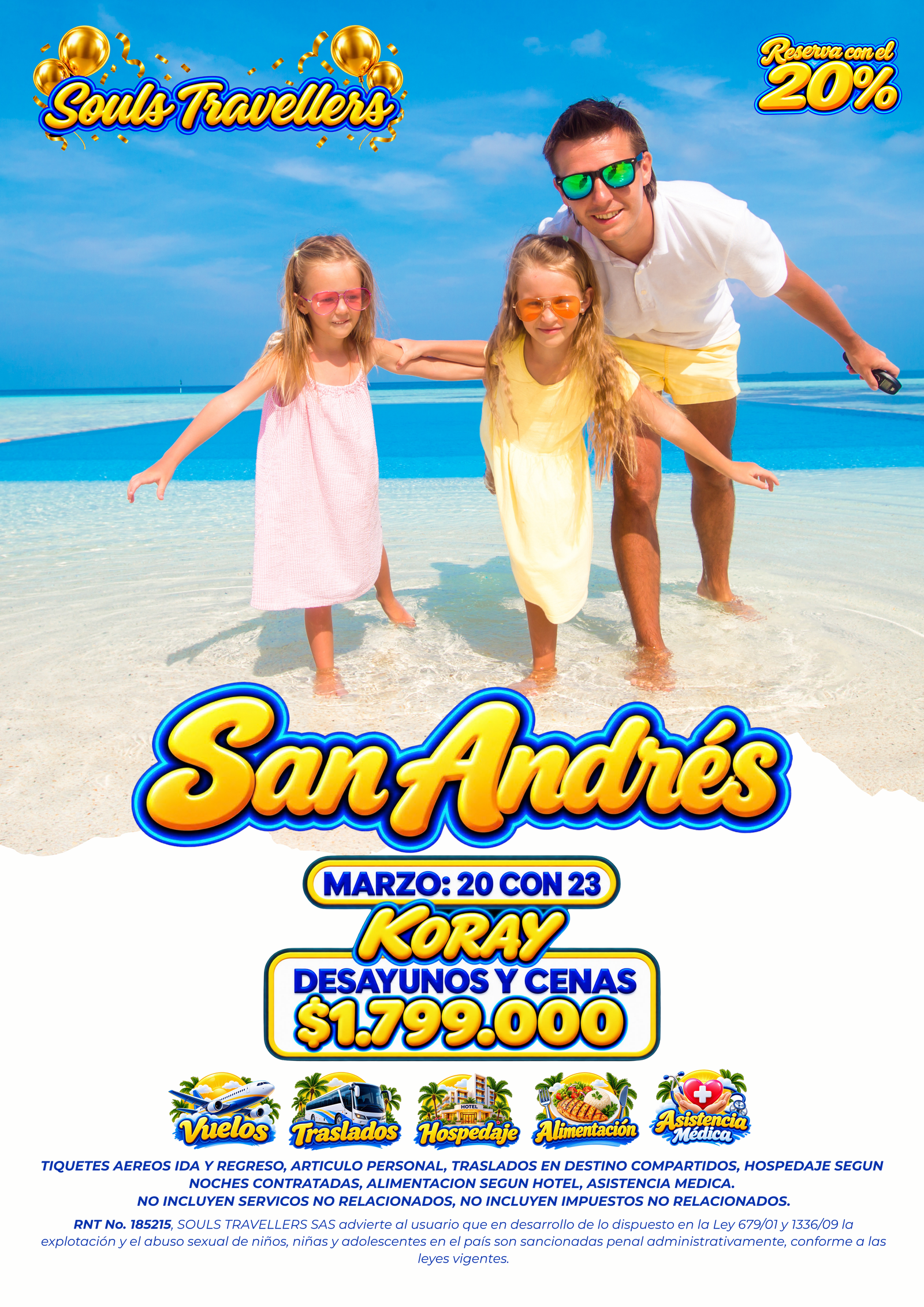 Promo BLOQUEO SAN ANDRES SEMANA SANTA ANIVERSARIO SOULS