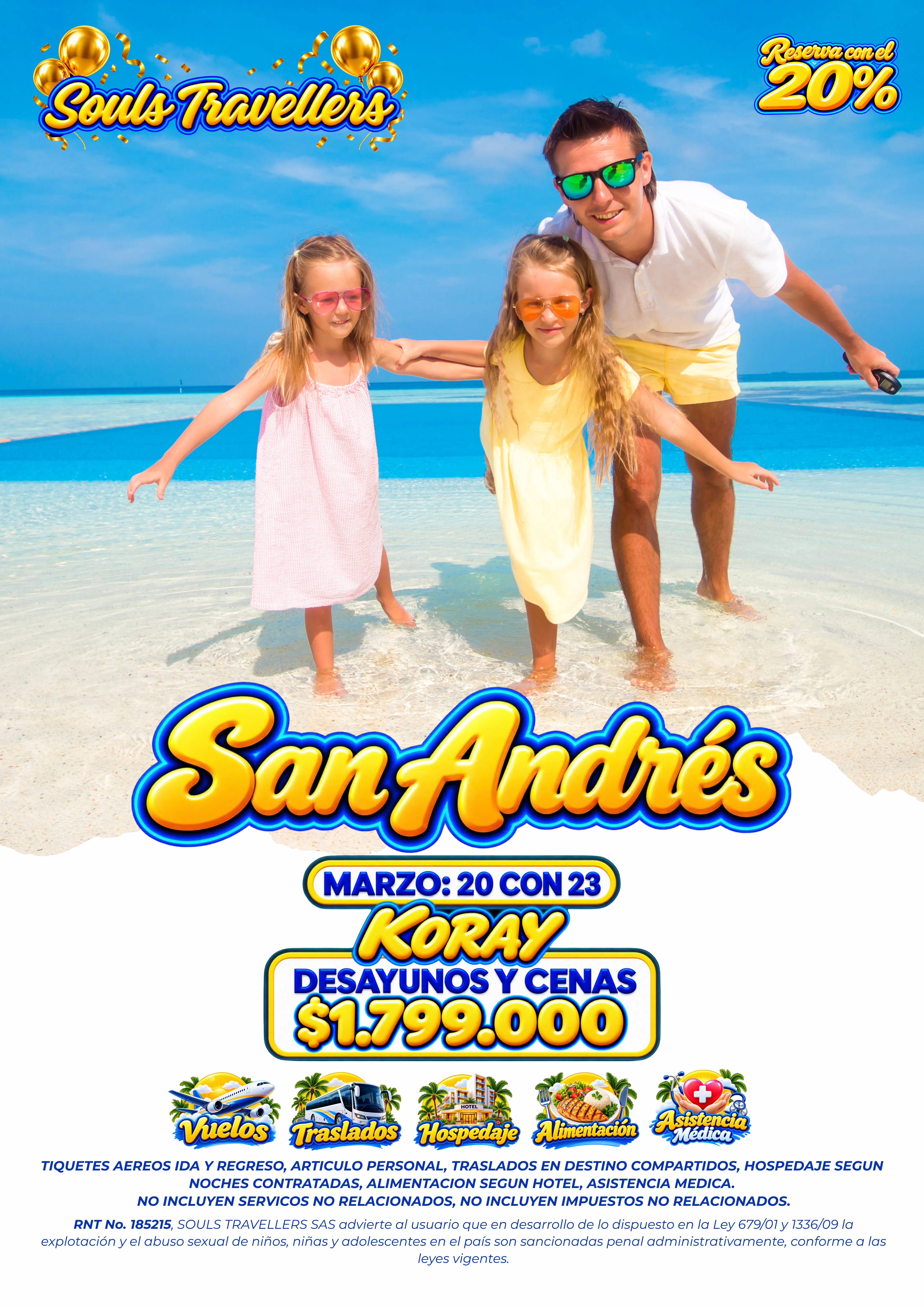 Promo BLOQUEO SAN ANDRES SEMANA SANTA ANIVERSARIO SOULS