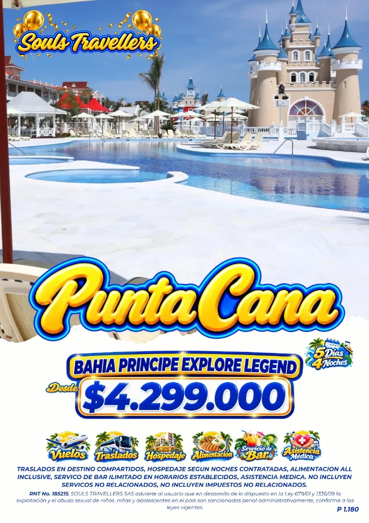 Promo PUNTA CANA BAHIA PRINCIPE EXPLORE LEGEND