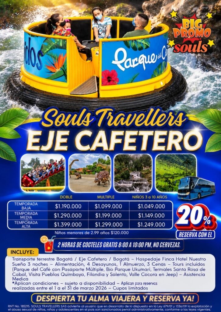 Eje Cafetero Terrestre – Finca Hotel Nuestro Sueño