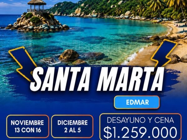 Santa Marta – Hotel Edmar (Fechas Especiales)