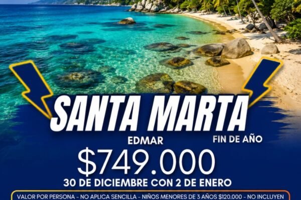 Especial Fin de Año en Santa Marta – Hotel Edmar