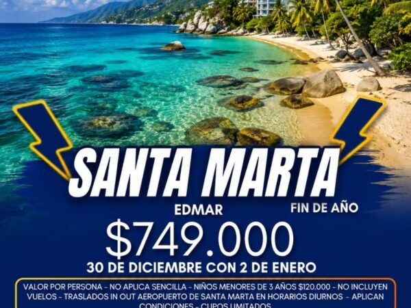 Especial Fin de Año en Santa Marta – Hotel Edmar