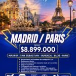Circuito Europa Soñada: Madrid & París (con San Sebastián, Burdeos y Blois)